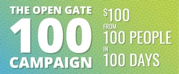 Open Gate “100 Campaign”